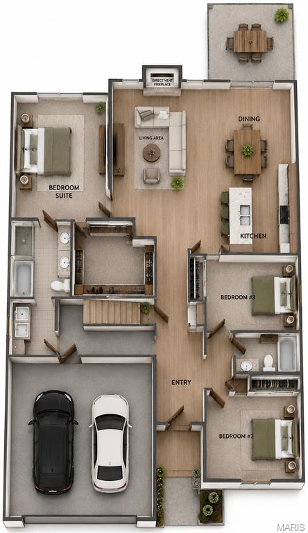 2nd image of 851 Topaz Ct, Mascoutah, IL 62258 | MLS# MIS26054576