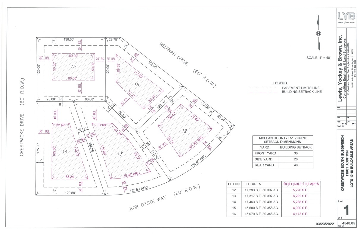 Homes for sale in Bloomington, IL | Lot 13   15850 Palmer Way, Bloomington, IL 61705 | MLS# 12266674