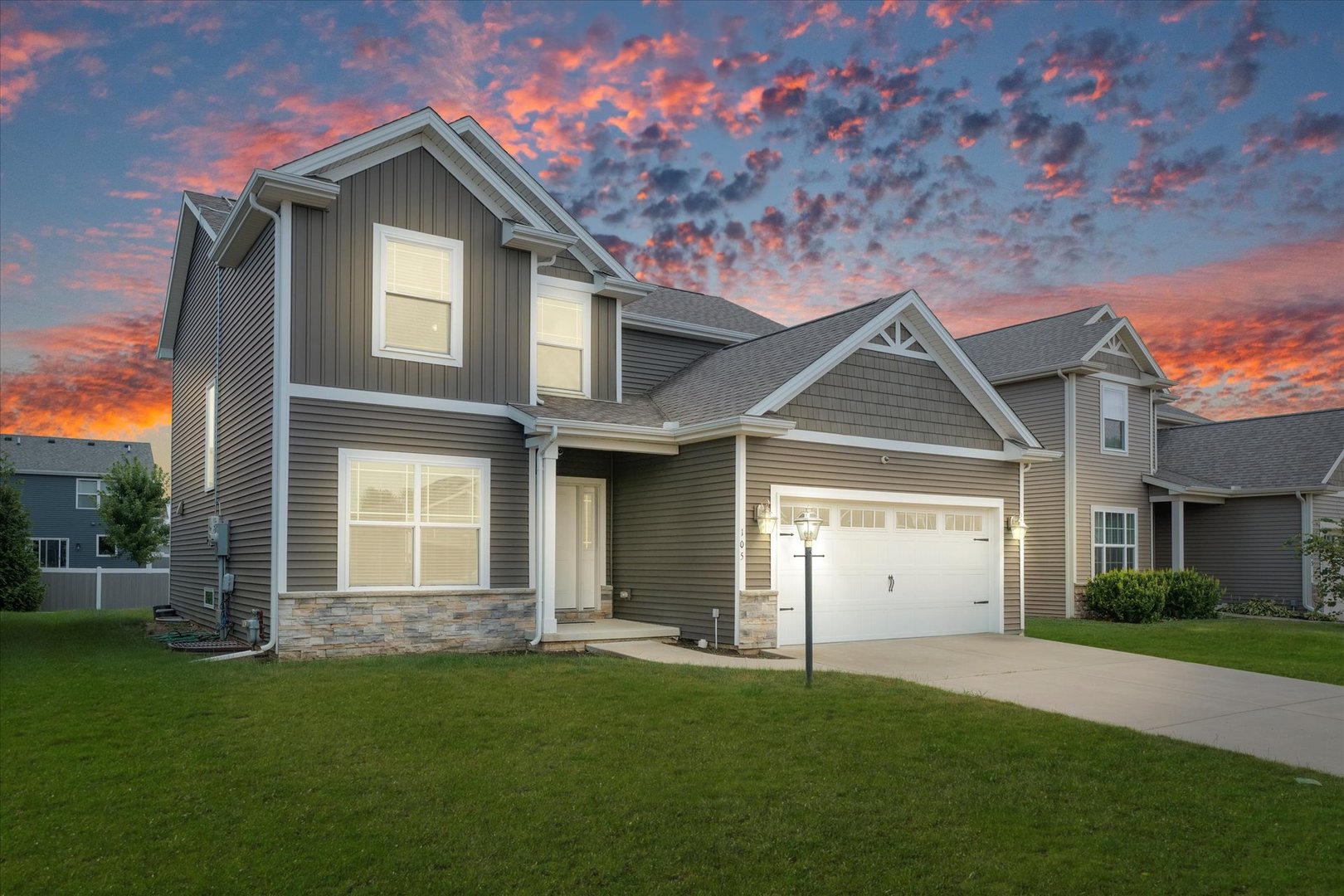 Homes for sale in Savoy, IL | 105 Cattail Ave, Savoy, IL 61874 | MLS# 12464805