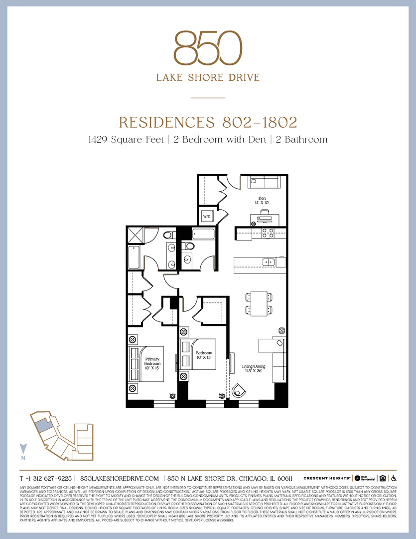 38th image of 850 N Lake Shore Dr #1702, Chicago, IL 60611 | MLS# 12564705
