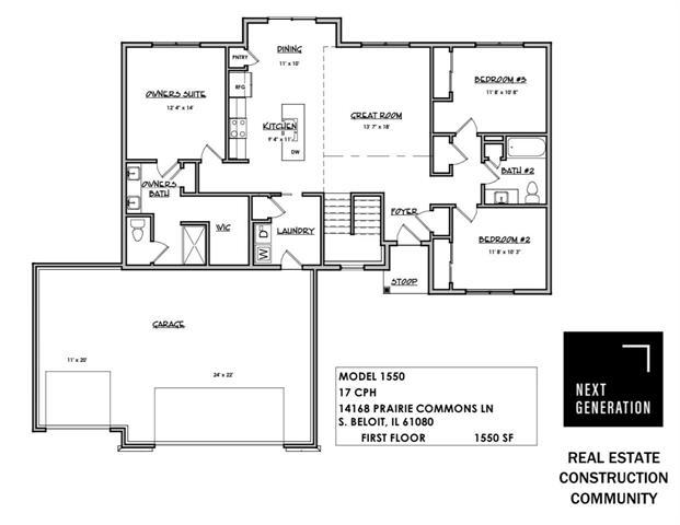 37th image of 14168 Prairie Commons Ln, South Beloit, IL 61080 | MLS# 12569029