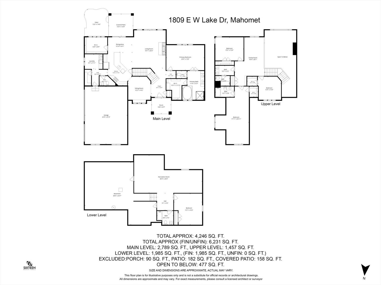 68th image of 1809 N E West Lake Dr, Mahomet, IL 61853 | MLS# 12620636