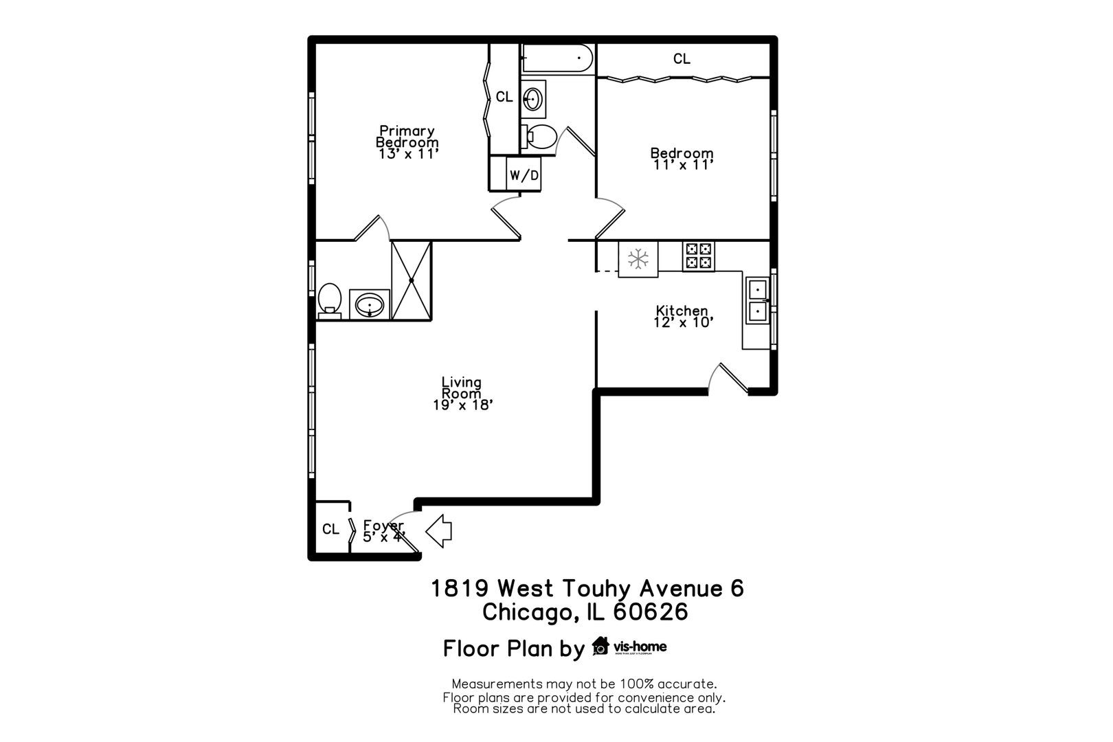 Homes for sale in Chicago, IL | 1819 W Touhy Ave #6, Chicago, IL 60626 | MLS# 12639129