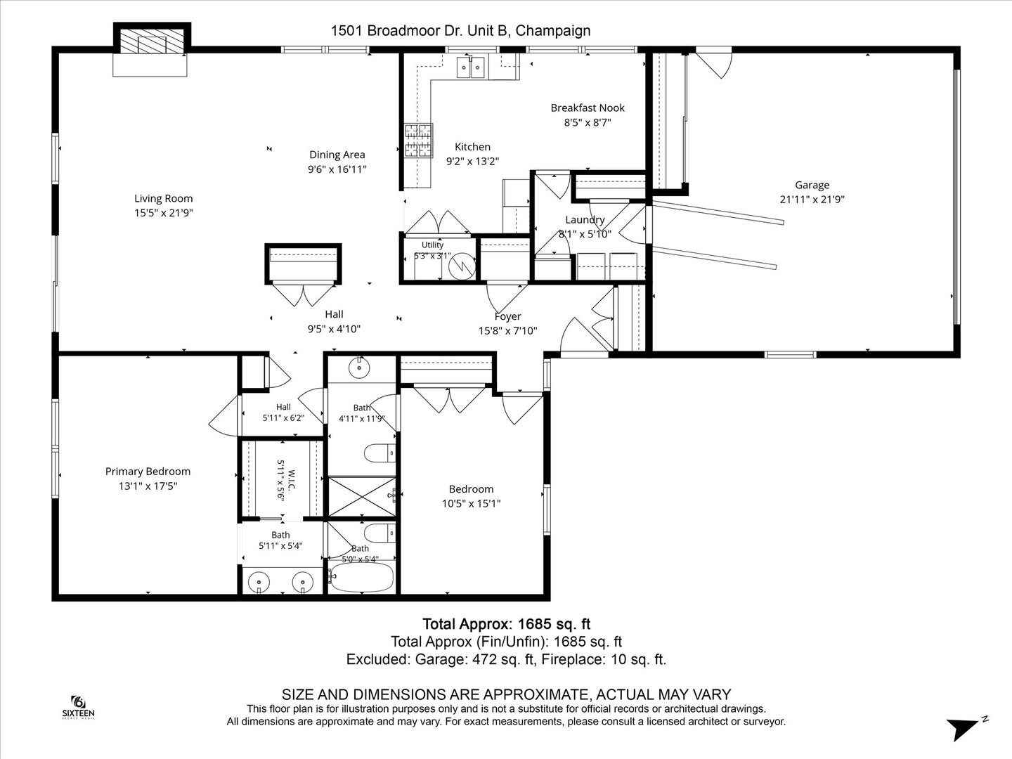 Homes for sale in Champaign, IL | 1501 Broadmoor Dr #B, Champaign, IL 61821 | MLS# 12659160