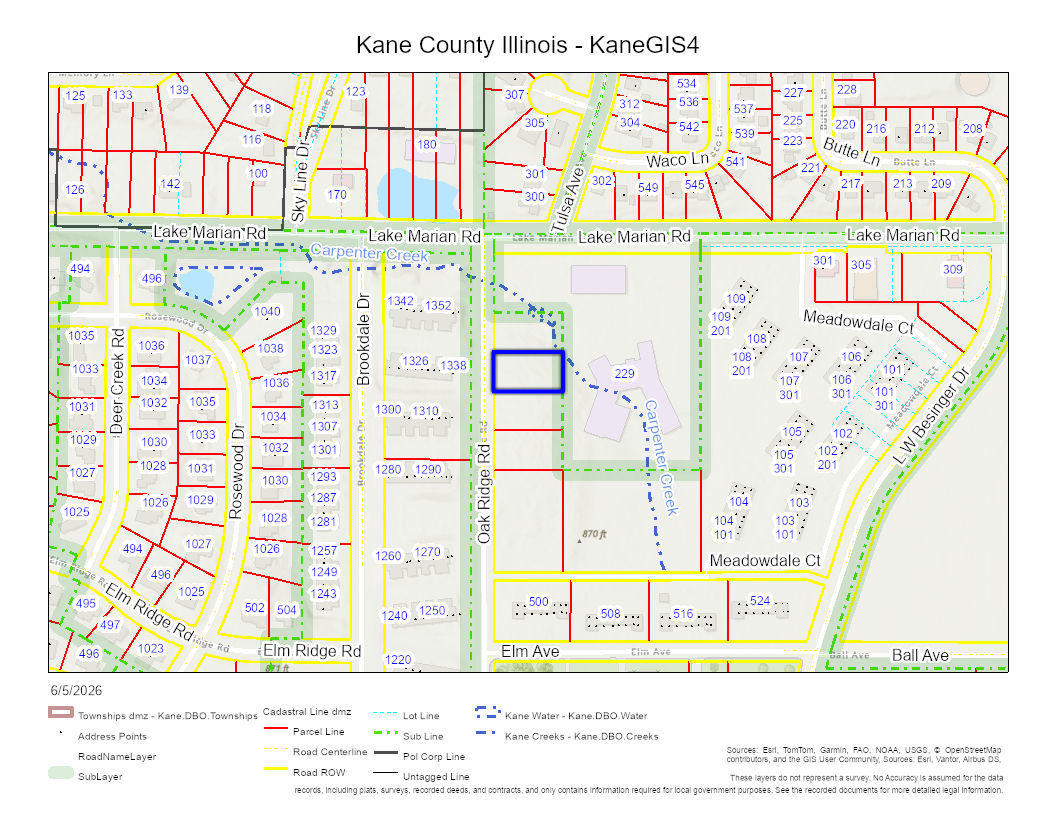 Homes for sale in Carpentersville, IL | Lot 12 Oak Ridge Rd, Carpentersville, IL 60110 | MLS# 12666586