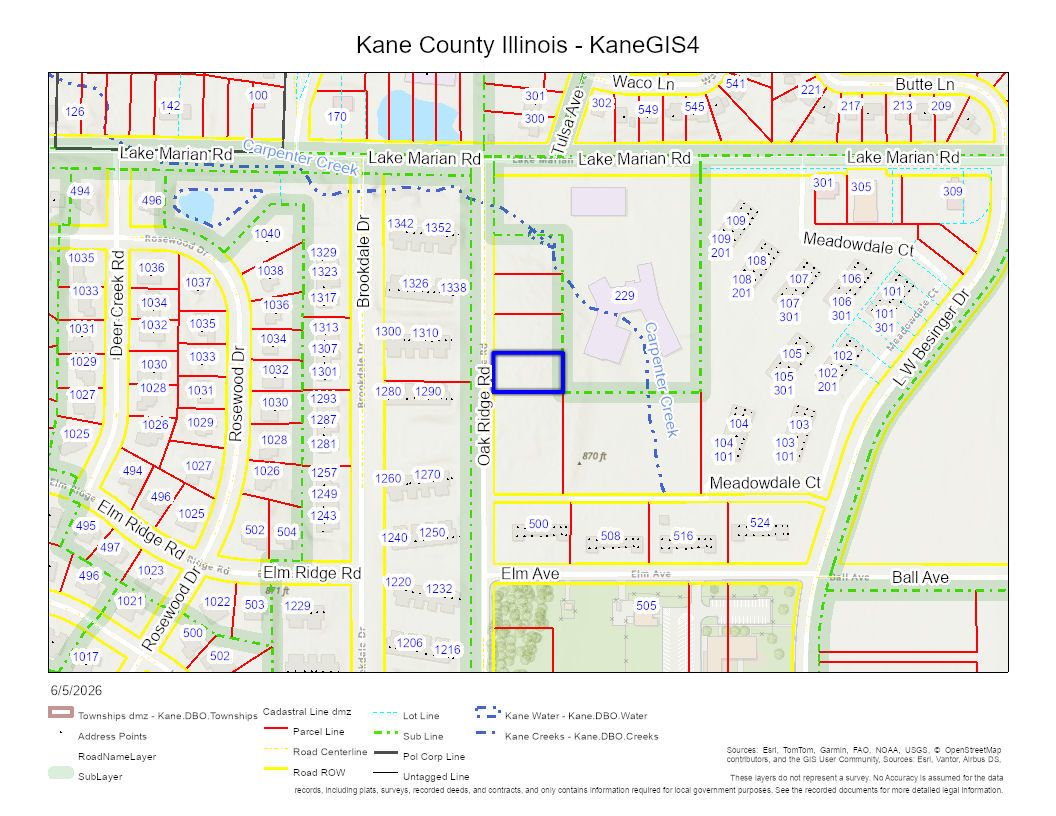Homes for sale in Carpentersville, IL | Lot 14 Oak Ridge Rd, Carpentersville, IL 60110 | MLS# 12666723