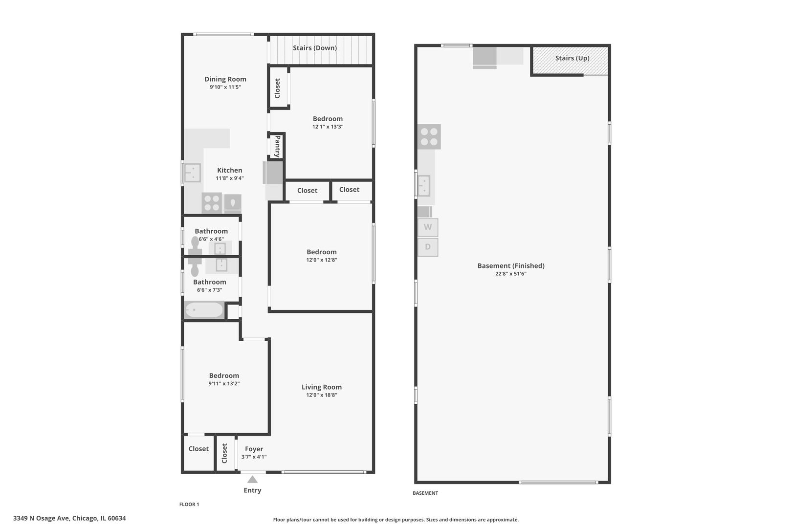 Homes for sale in Chicago, IL | 3349 N Osage Ave, Chicago, IL 60634 | MLS# 12670782