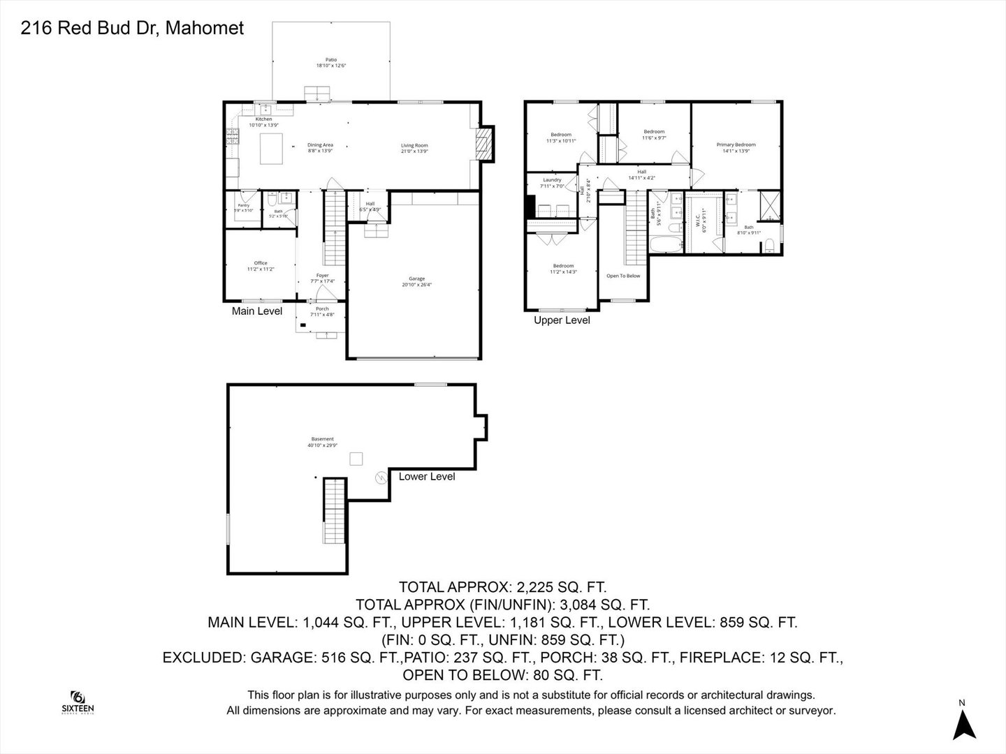 Homes for sale in Mahomet, IL | 216 Red Bud Dr, Mahomet, IL 61853 | MLS# 12692063
