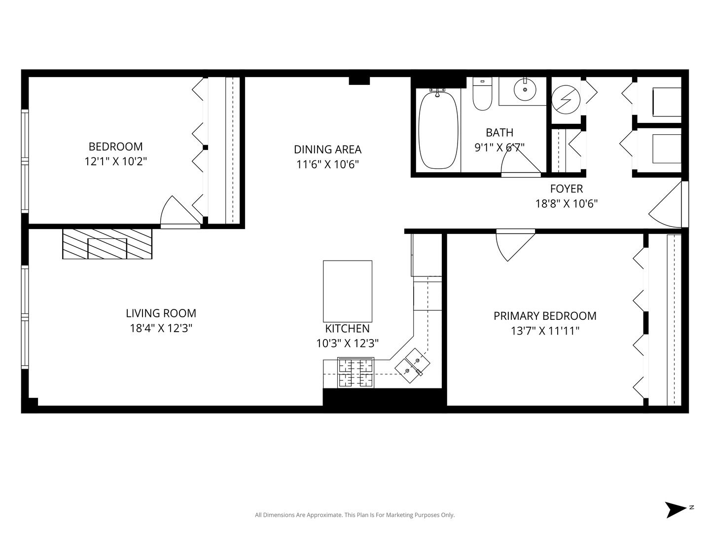 Homes for sale in Chicago, IL | 1740 N Maplewood Ave #120, Chicago, IL 60647 | MLS# 12694139