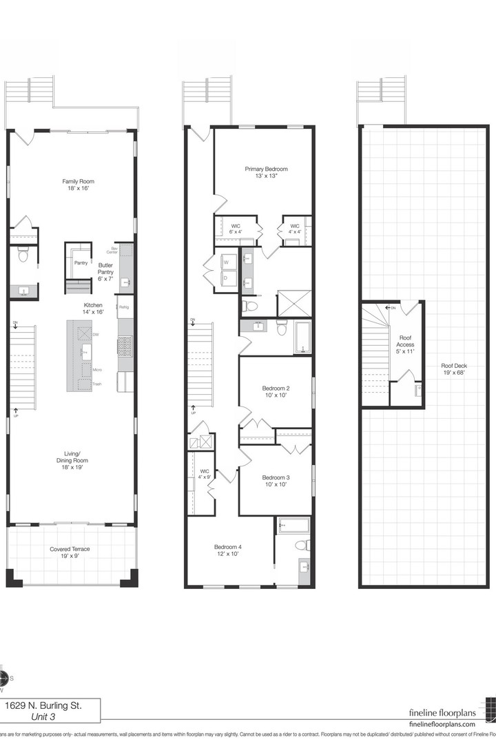 20th image of 1629 N Burling St #3, Chicago, IL 60614 | MLS# 12696168