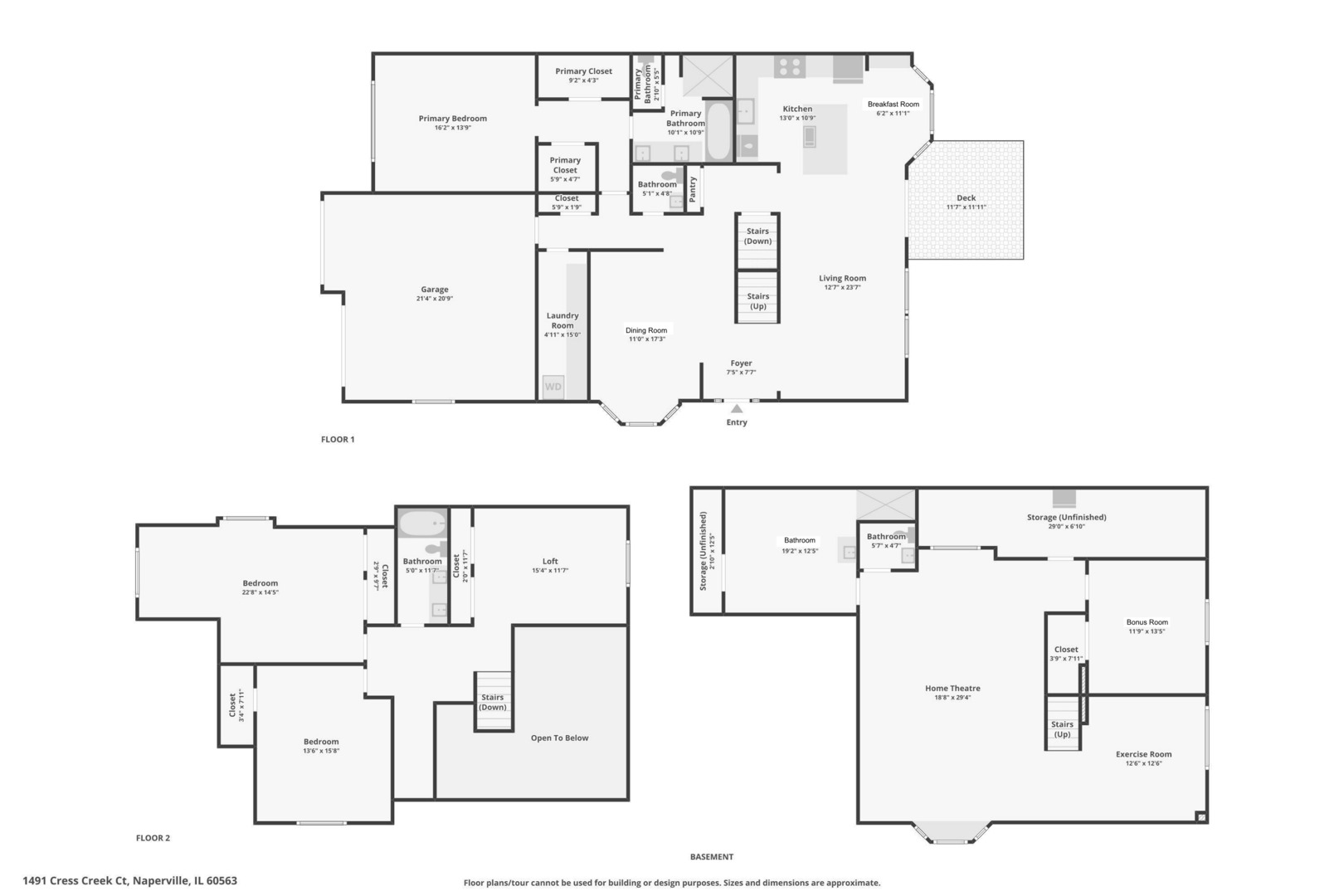 42nd image of 1491 Cress Creek Ct, Naperville, IL 60563 | MLS# 12700334