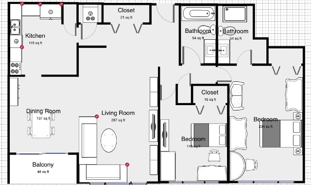 16th image of 2001 Sherman Ave #506, Evanston, IL 60201 | MLS# 12702789