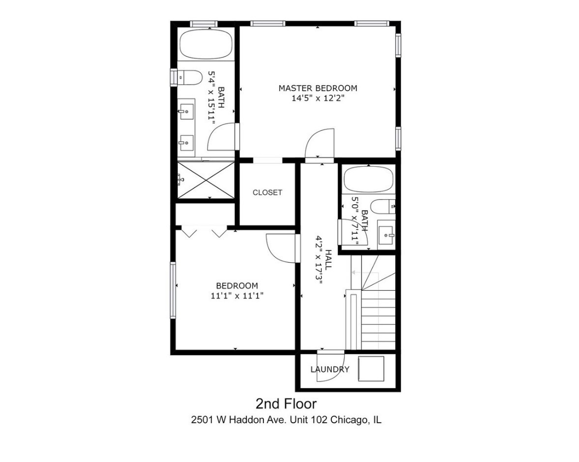 2nd image of 2501 W Haddon Ave, Chicago, IL 60622