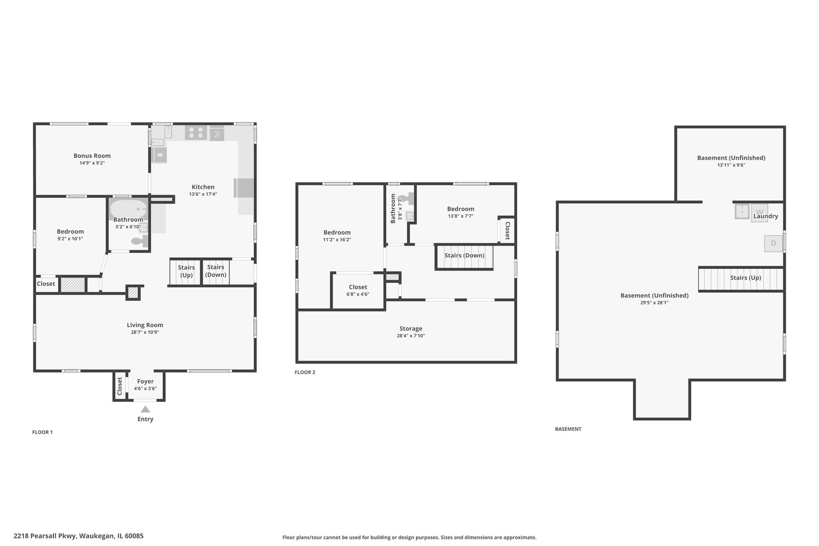 34th image of 2218 Pearsall Pkwy, Waukegan, IL 60085 | MLS# 12709175
