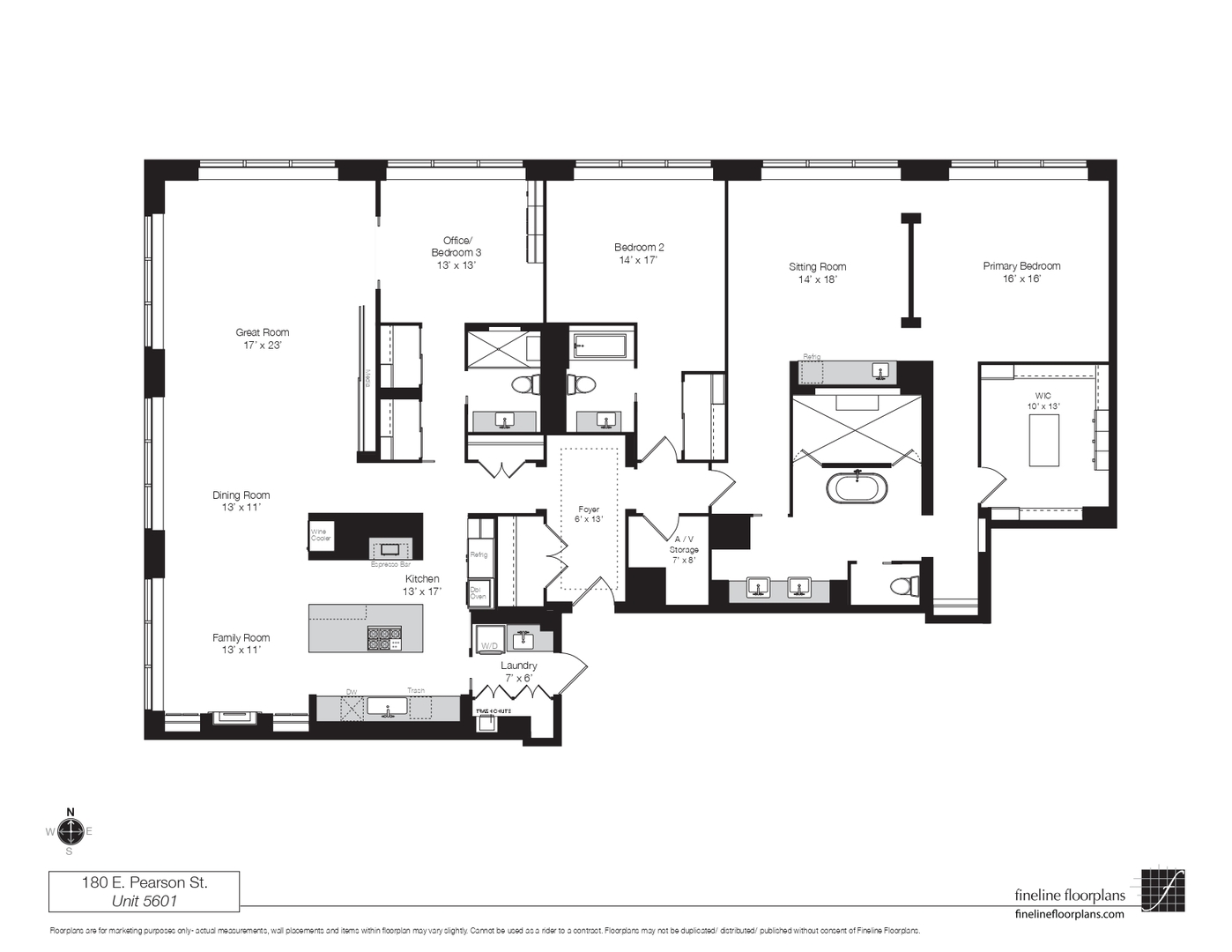 50th image of 180 E Pearson St #5601, Chicago, IL 60611 | MLS# 12709944