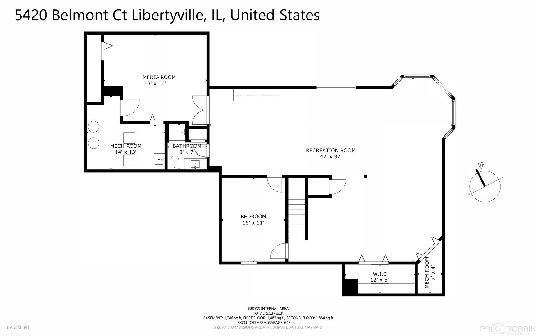 92nd image of 5420 Belmont Ct, Libertyville, IL 60048 | MLS# 12711143