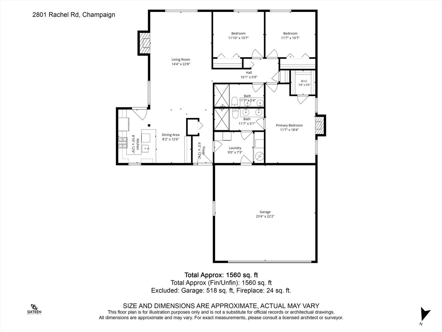 26th image of 2801 Rachel Rd, Champaign, IL 61822 | MLS# 12713546