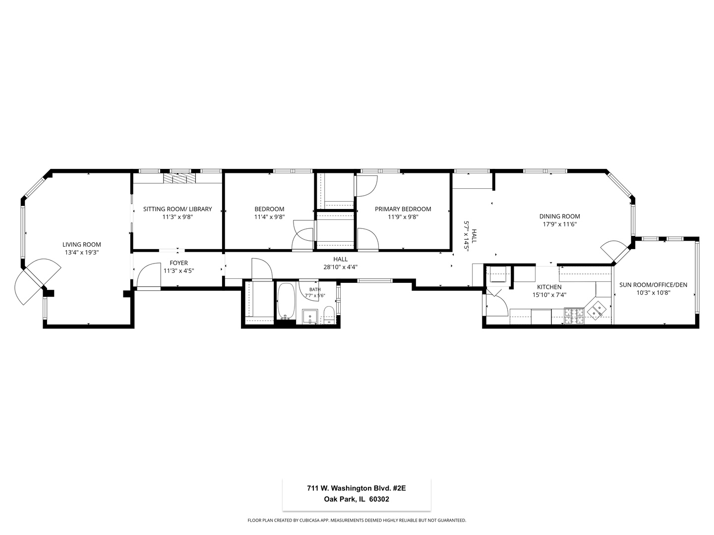 Homes for sale in Oak Park, IL | 711 Washington Blvd #2E, Oak Park, IL 60302 | MLS# 12715548