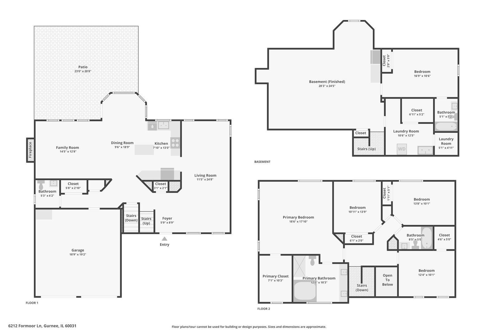 55th image of 6212 Formoor Ln, Gurnee, IL 60031 | MLS# 12722957