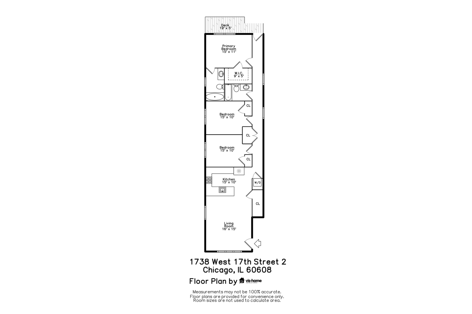 2nd image of 1738 W 17Th St, Chicago, IL 60608