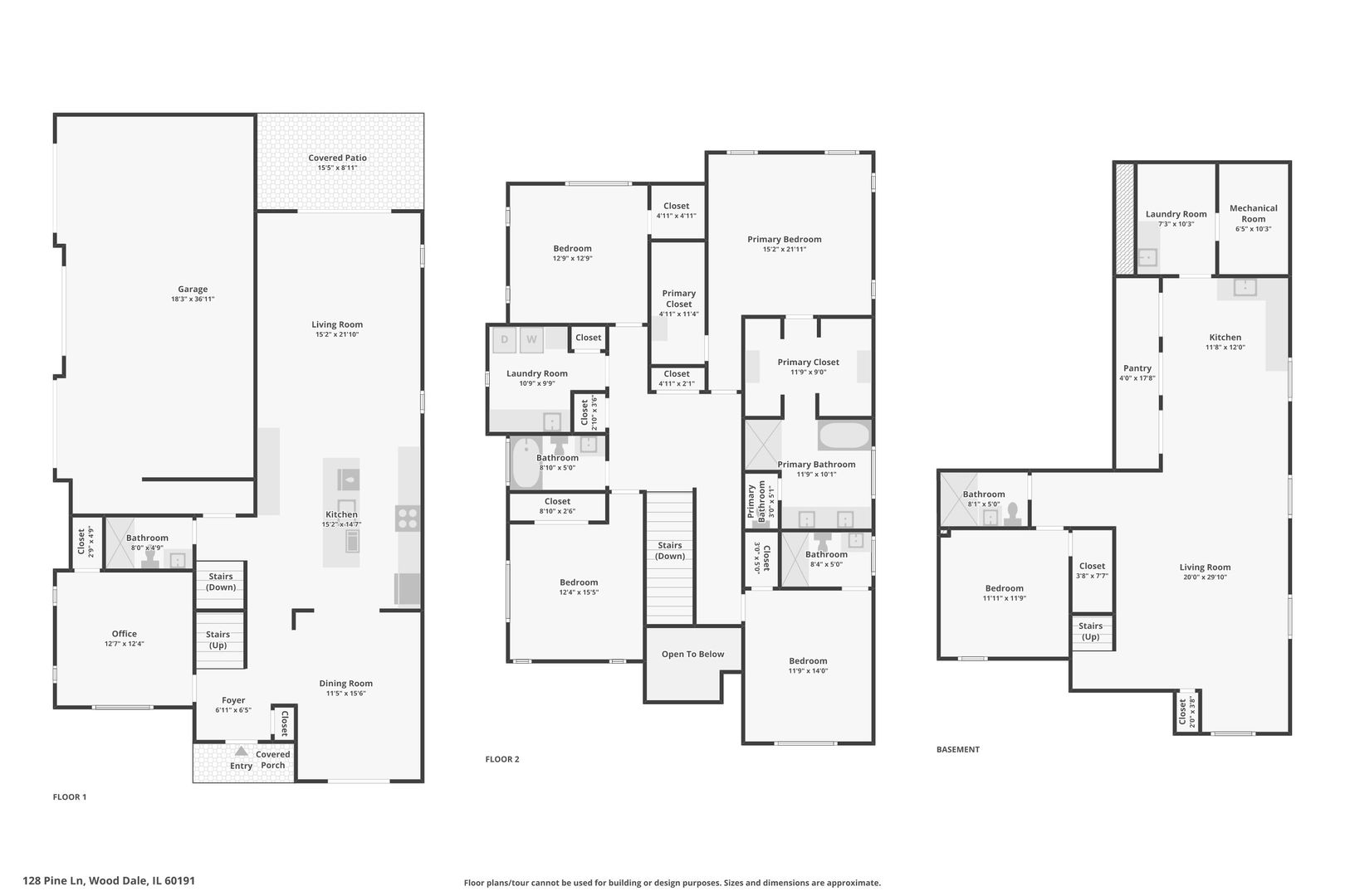 Photo 67 of Mansion for sale at 128 Pine Ln, Wood Dale, IL 60191 | MLS# 12751166 | Listing updated on 2026-09-04