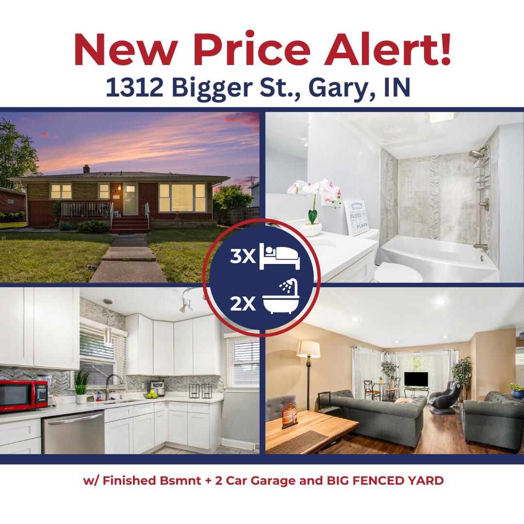 Homes for sale in Gary, IN | 1312 Bigger St, Gary, IN 46404 | MLS# 823878