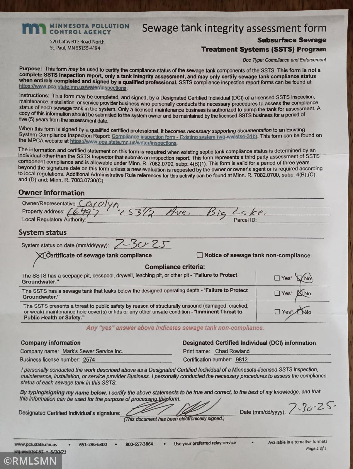 Homes for sale in Big Lake, MN | 16497 253 1/2 Ave Nw, Big Lake, MN 55309 | MLS# 6787284