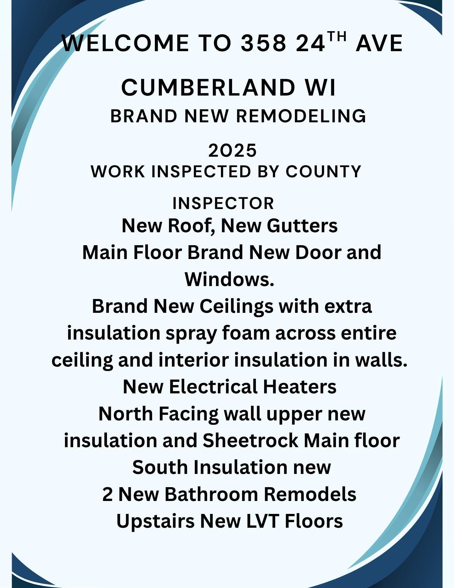 Homes for sale in Maple Plain Twp, WI | 358 24th Ave, Maple Plain Twp, WI 54829 | MLS# 6797147