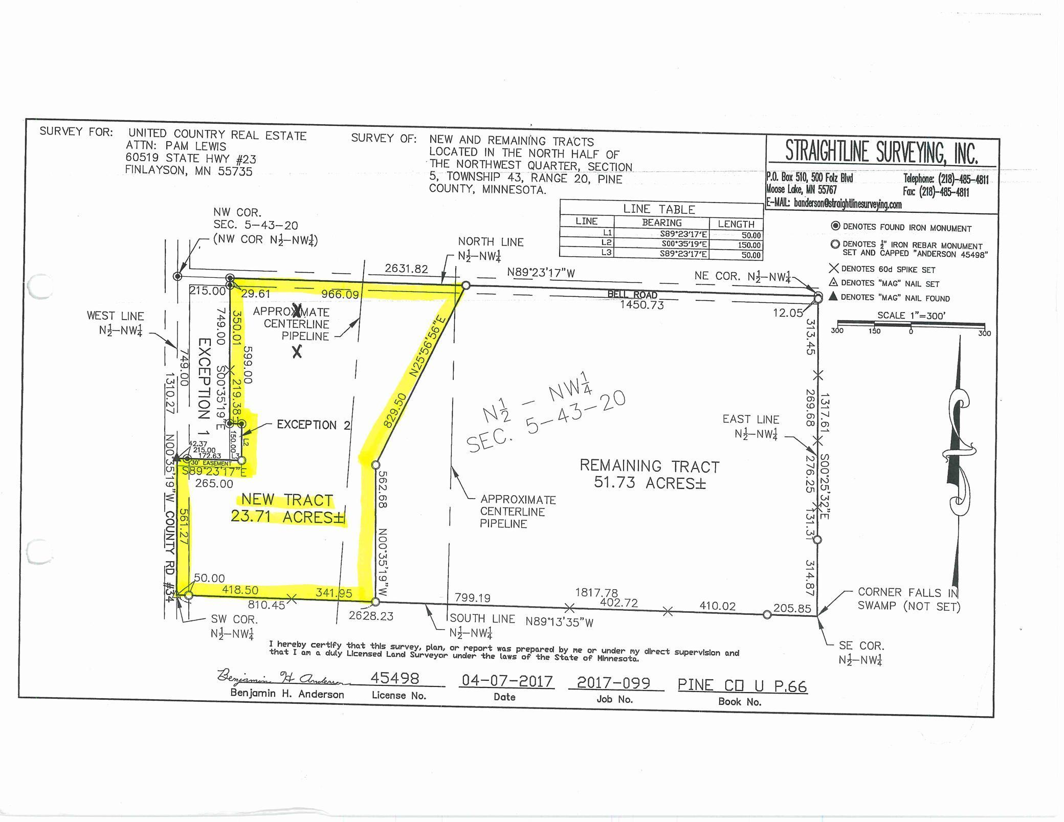 Homes for sale in Finlayson, MN | Tbd Scotch Pine Rd, Finlayson, MN 55735 | MLS# 7022826