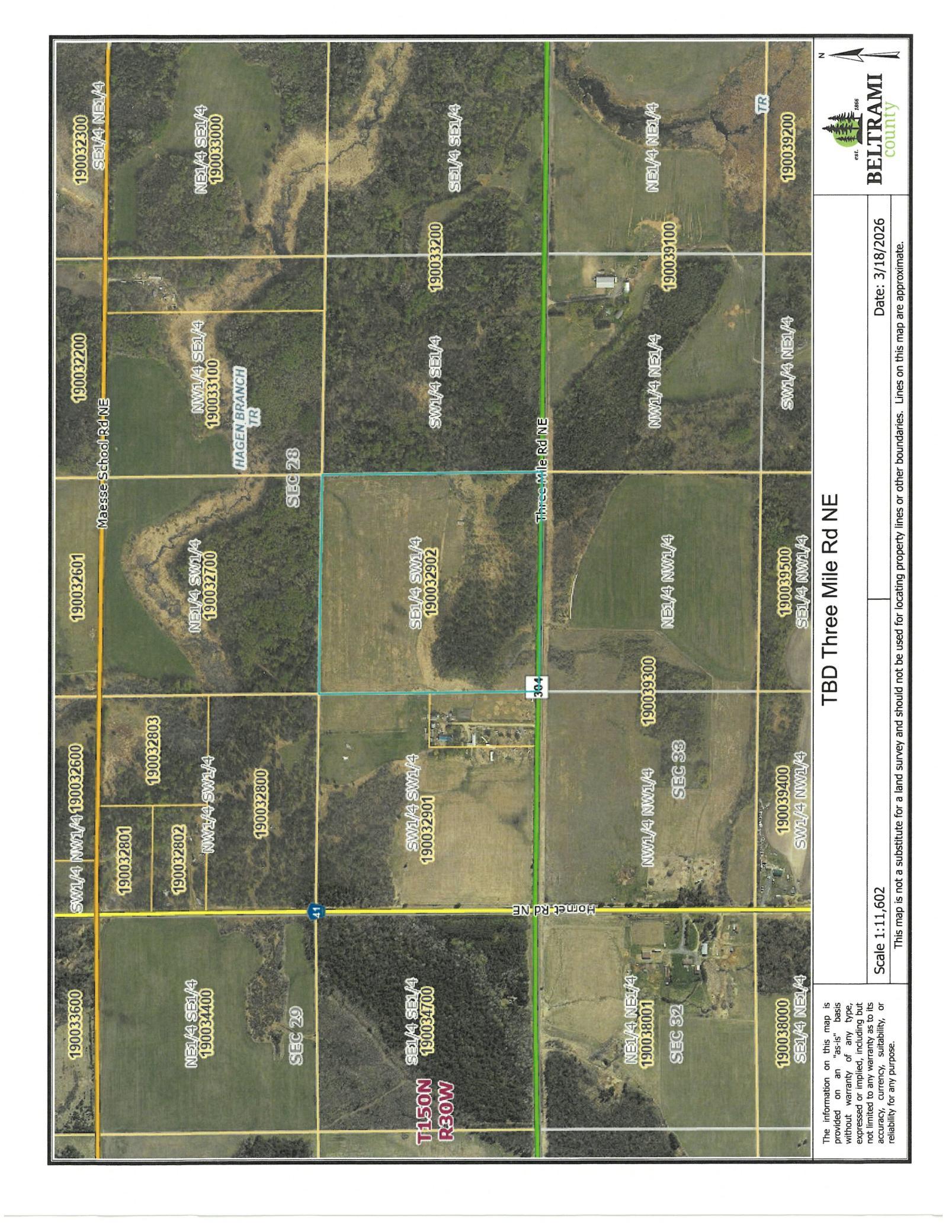 30th image of Tbd Three Mile Rd Ne, Blackduck, MN 56630 | MLS# 7038556