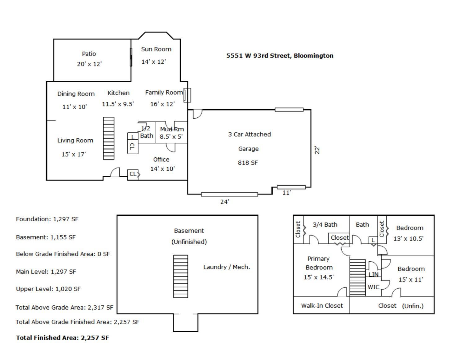 54th image of 5551 W 93rd St, Minneapolis, MN 55437 | MLS# 7105057