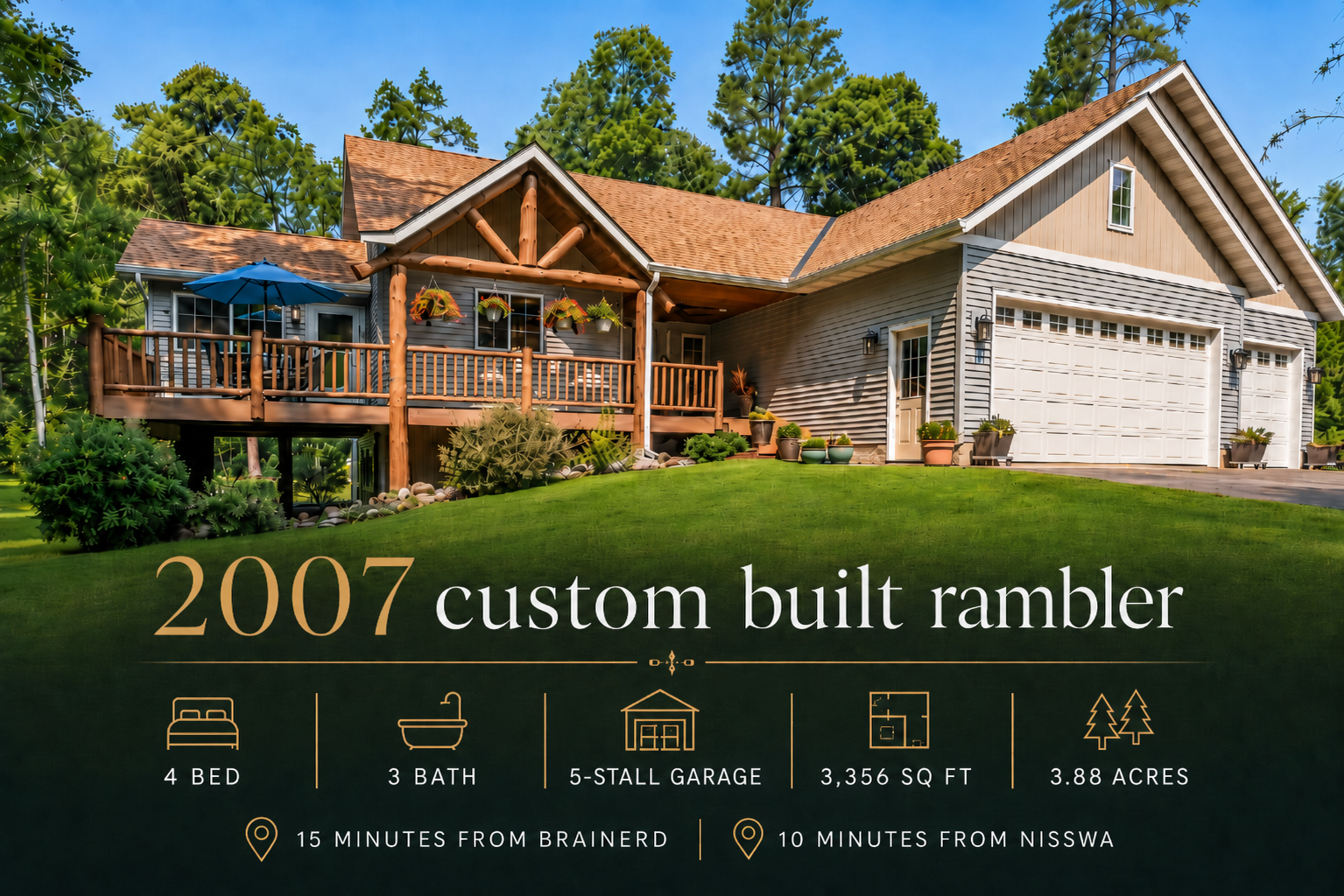 1st image of 26193 Old Mill Rd, Merrifield, MN 56465 | MLS# 7106266