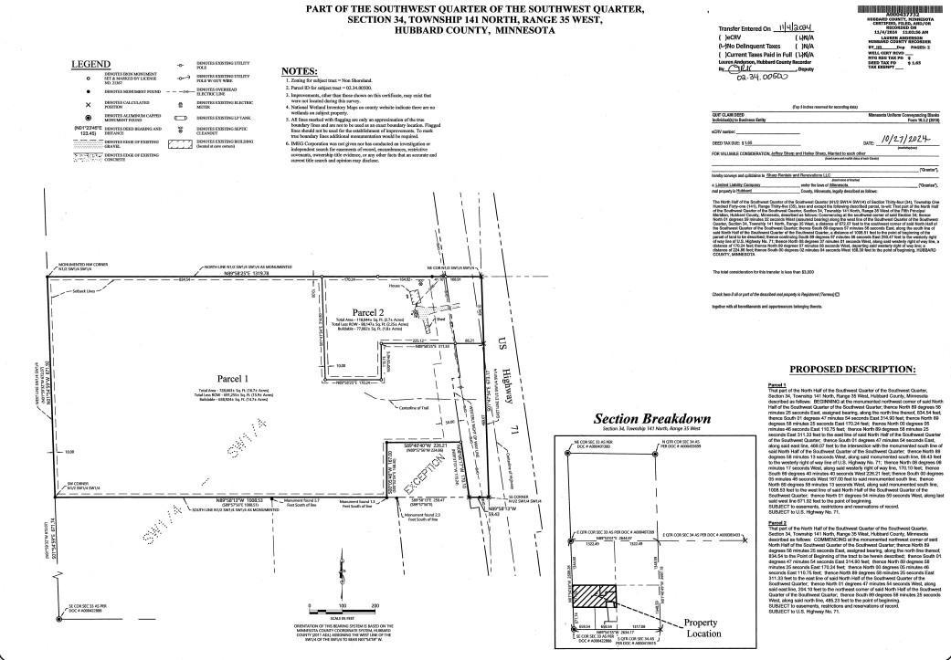2nd image of Tbd Us 71   167 Ac, Park Rapids, MN 56470 | MLS# 7107685