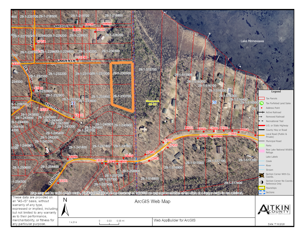 4th image of Tbd 178Th Ln/Garden Ln, Mc Gregor, MN 55760 | MLS# 7107815