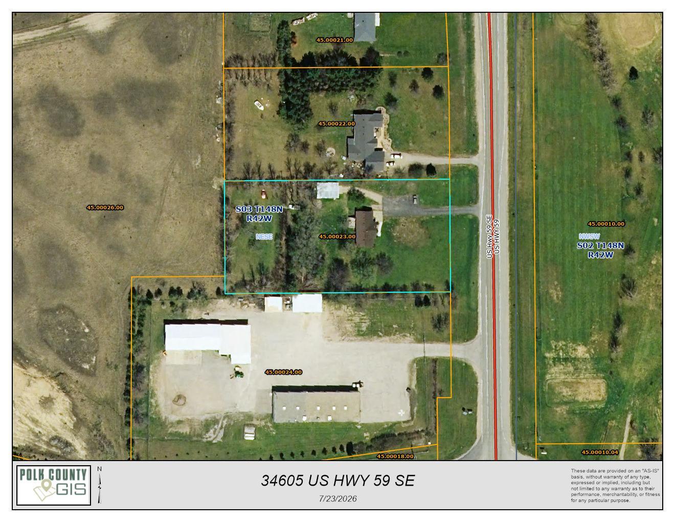 Homes for sale in Erskine, MN | 34605 Us Hwy 59 Se, Erskine, MN 56535 | MLS# 7112715