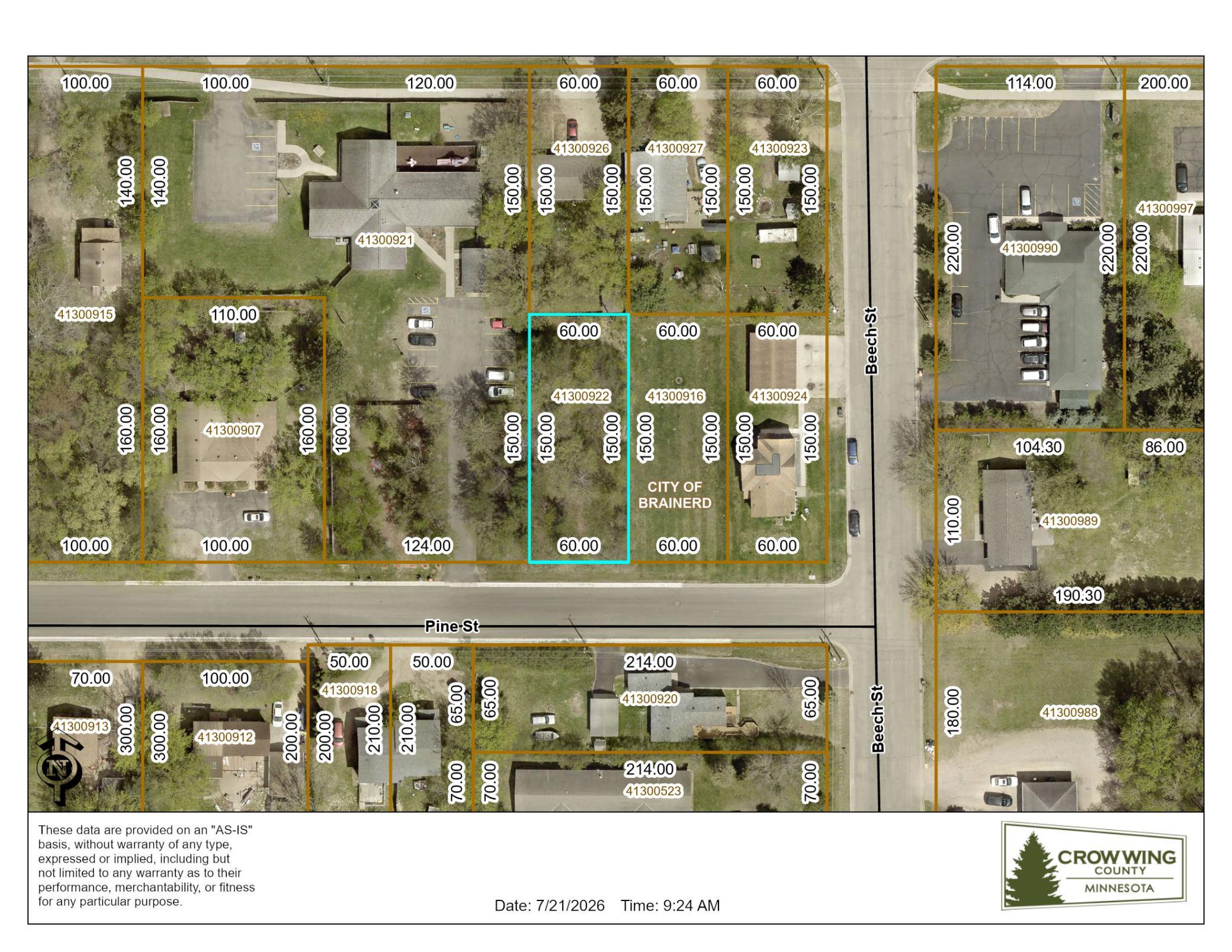 4th image of Lot 15 Pine Street, Brainerd, MN 56401 | MLS# 7113169