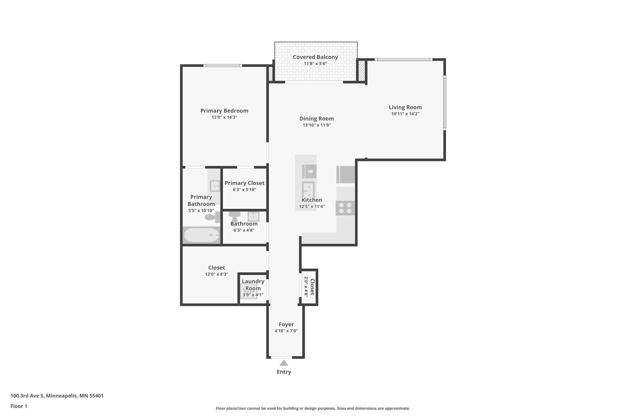 56th image of 100 3rd Ave S #1006, Minneapolis, MN 55401 | MLS# 7127619