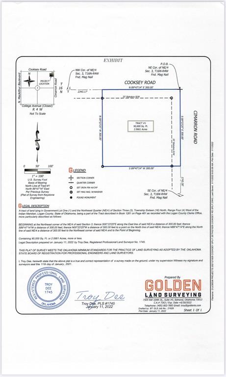 Homes for sale in Crescent, OK | 0 Cimarron Rd, Crescent, OK 73028 | MLS# 1217719