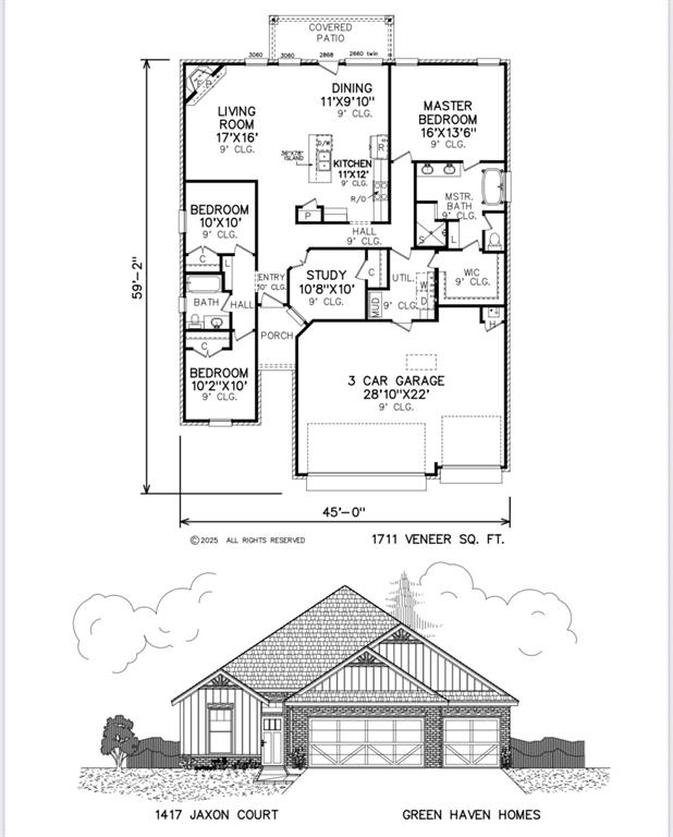 3rd image of 1417 Jaxon Ct, Yukon, OK 73099 | MLS# 1238128