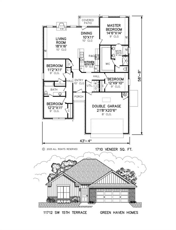 3rd image of 11712 Sw 15th Ter, Yukon, OK 73099 | MLS# 1238138