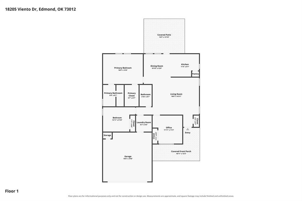 34th image of 18205 Viento Dr, Edmond, OK 73012 | MLS# 1243261