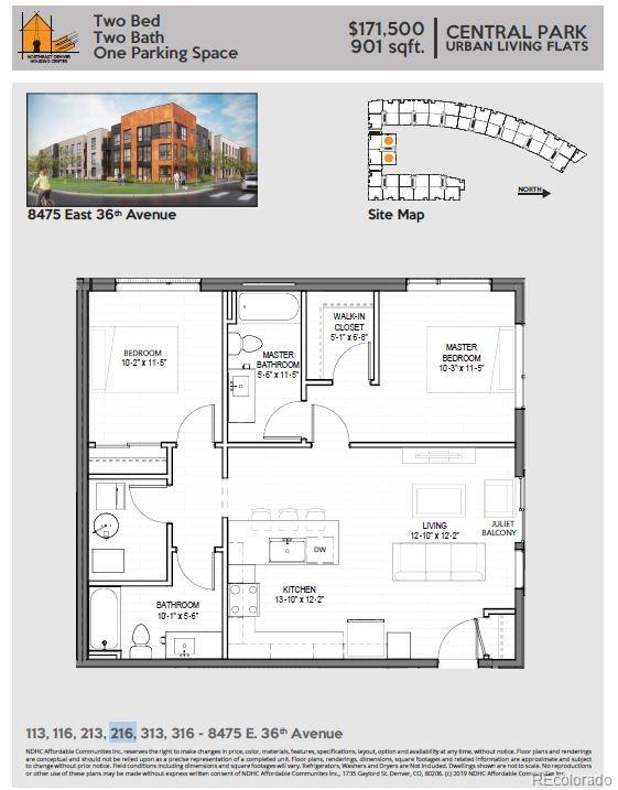 2nd image of 8475 E 36 Ave #216, Denver, CO 80238 | MLS# 4281356