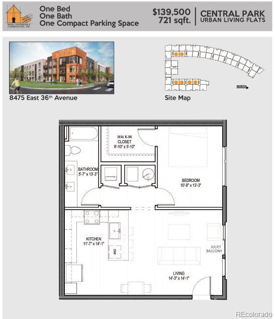 1st image of 8475 E 36Th Ave #204, Denver, CO 80238 | MLS# 7536366