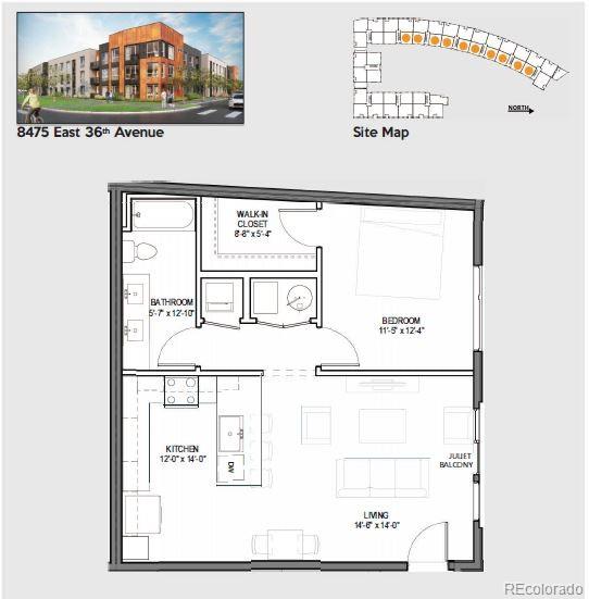 1st image of 8475 E 36Th Ave #228, Denver, CO 80238 | MLS# 9934455