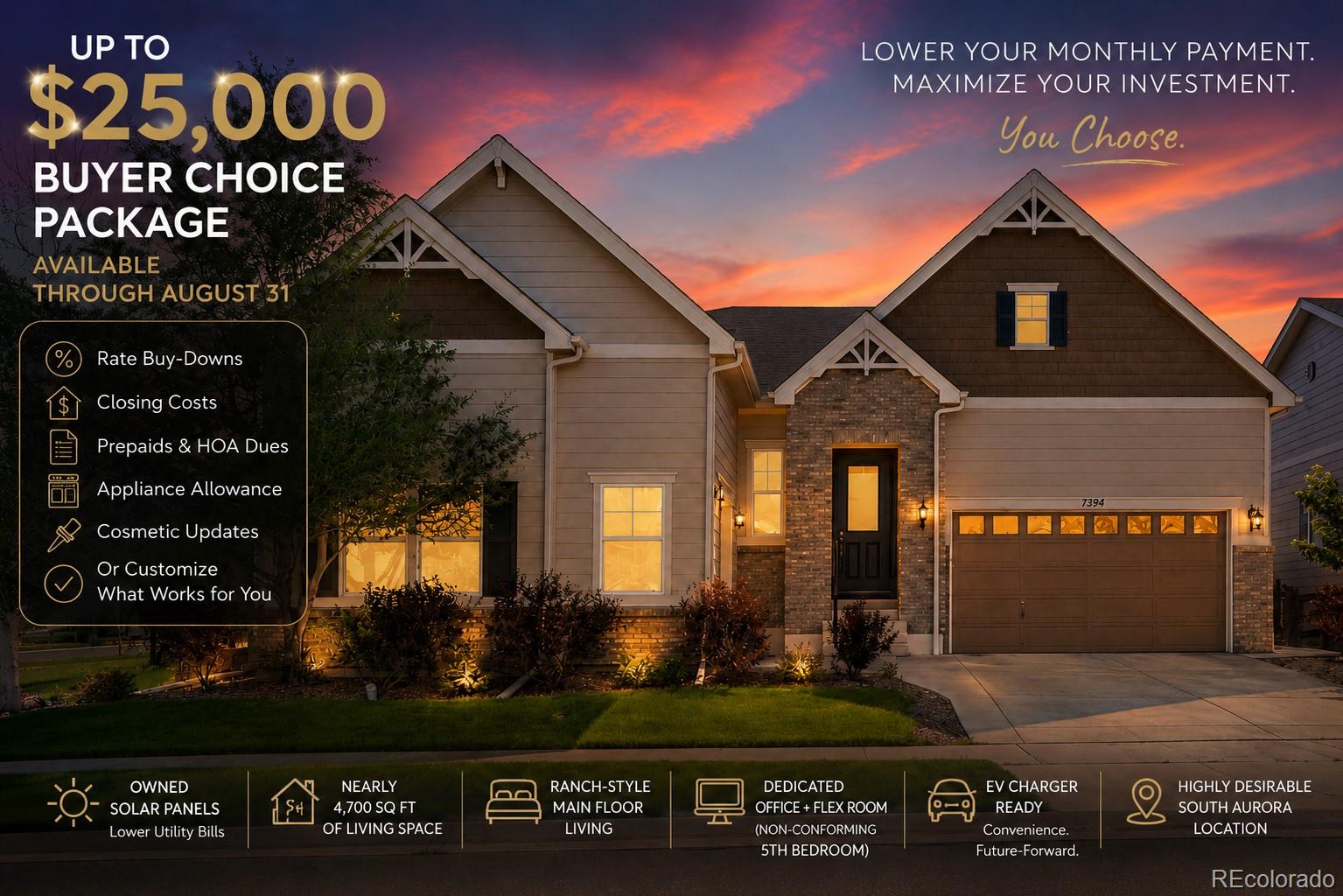 1st image of 7394 S Scottsburg Wy, Aurora, CO 80016 | MLS# 8709879