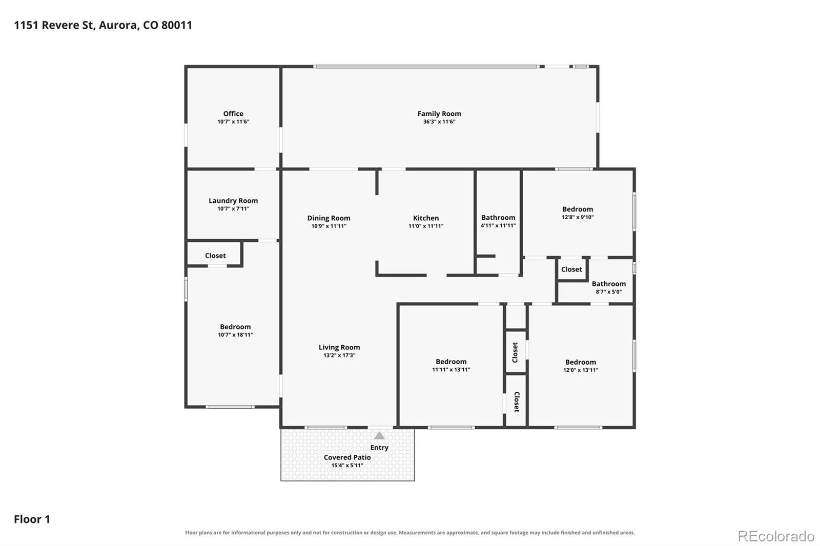 46th image of 1151 Revere St, Aurora, CO 80011 | MLS# 6729992