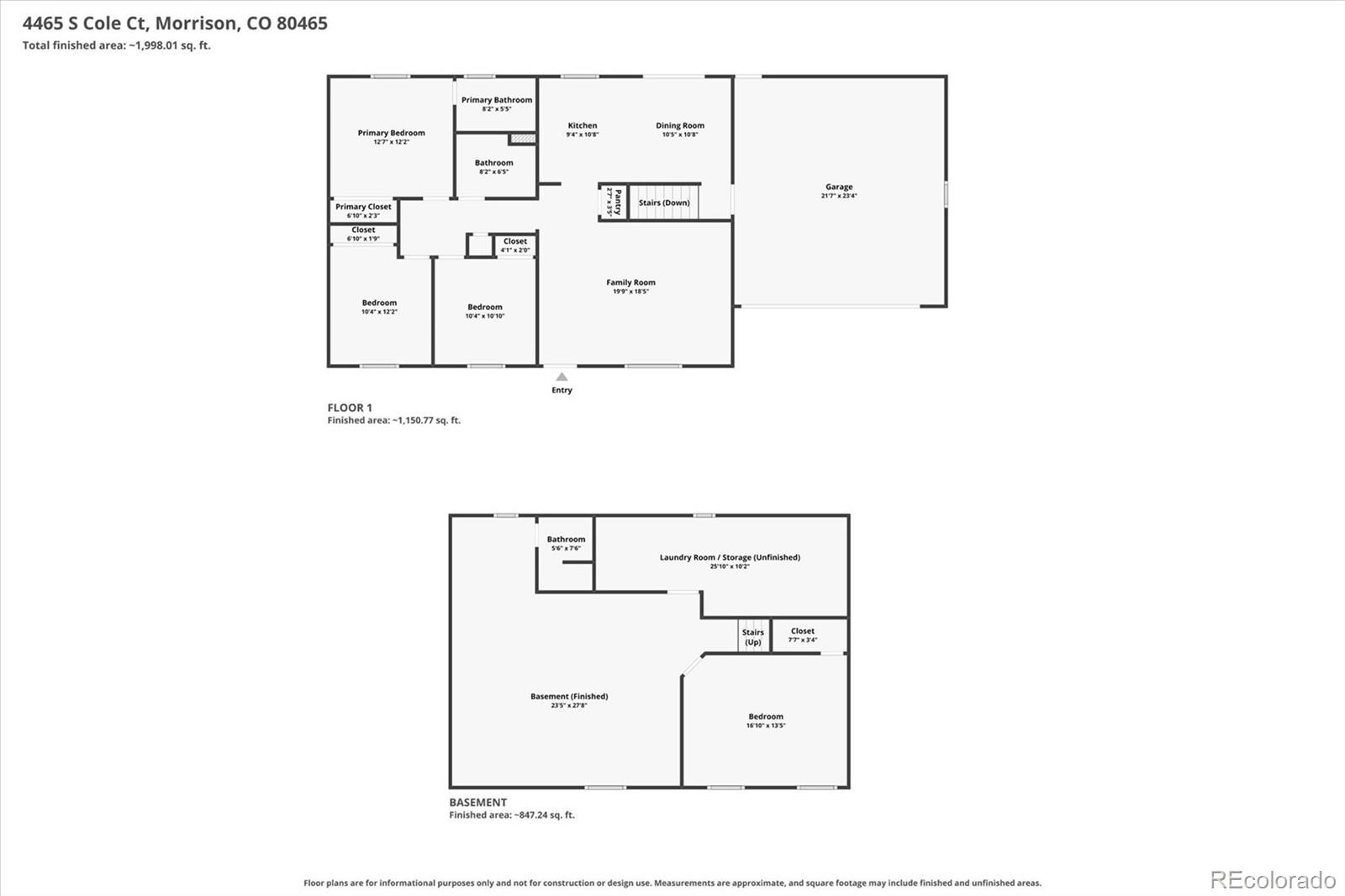 Photo 31 of Single family home for sale at 4465 S Cole Ct, Morrison, CO 80465 | MLS# 8701994 | Listing updated on 2026-09-03