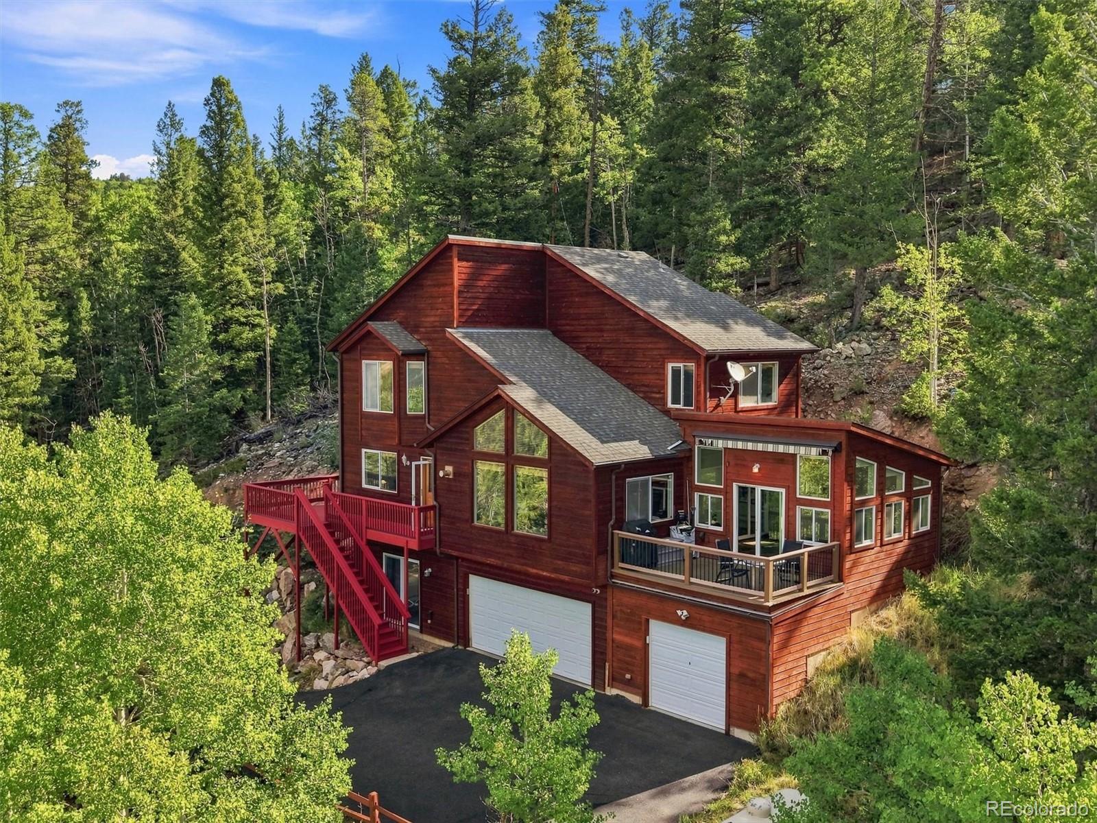 Photo 1 of Single family home for sale at 11756 Leavenworth Dr, Conifer, CO 80433 | MLS# 7664008 | Listing updated on 2026-09-02