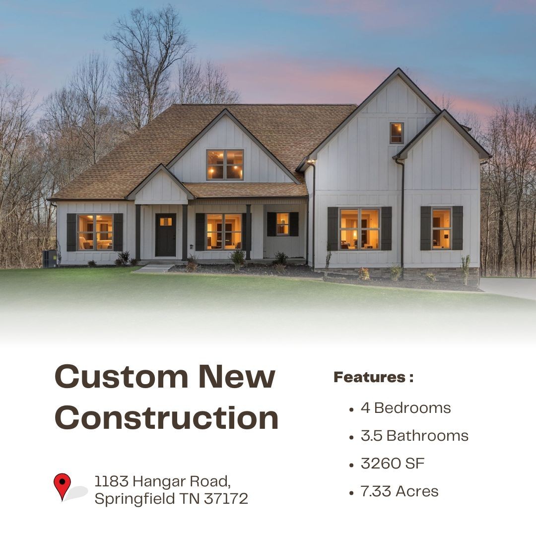 Homes for sale in Springfield, TN | 1224 Hangar Rd, Springfield, TN 37172 | MLS# 3154827