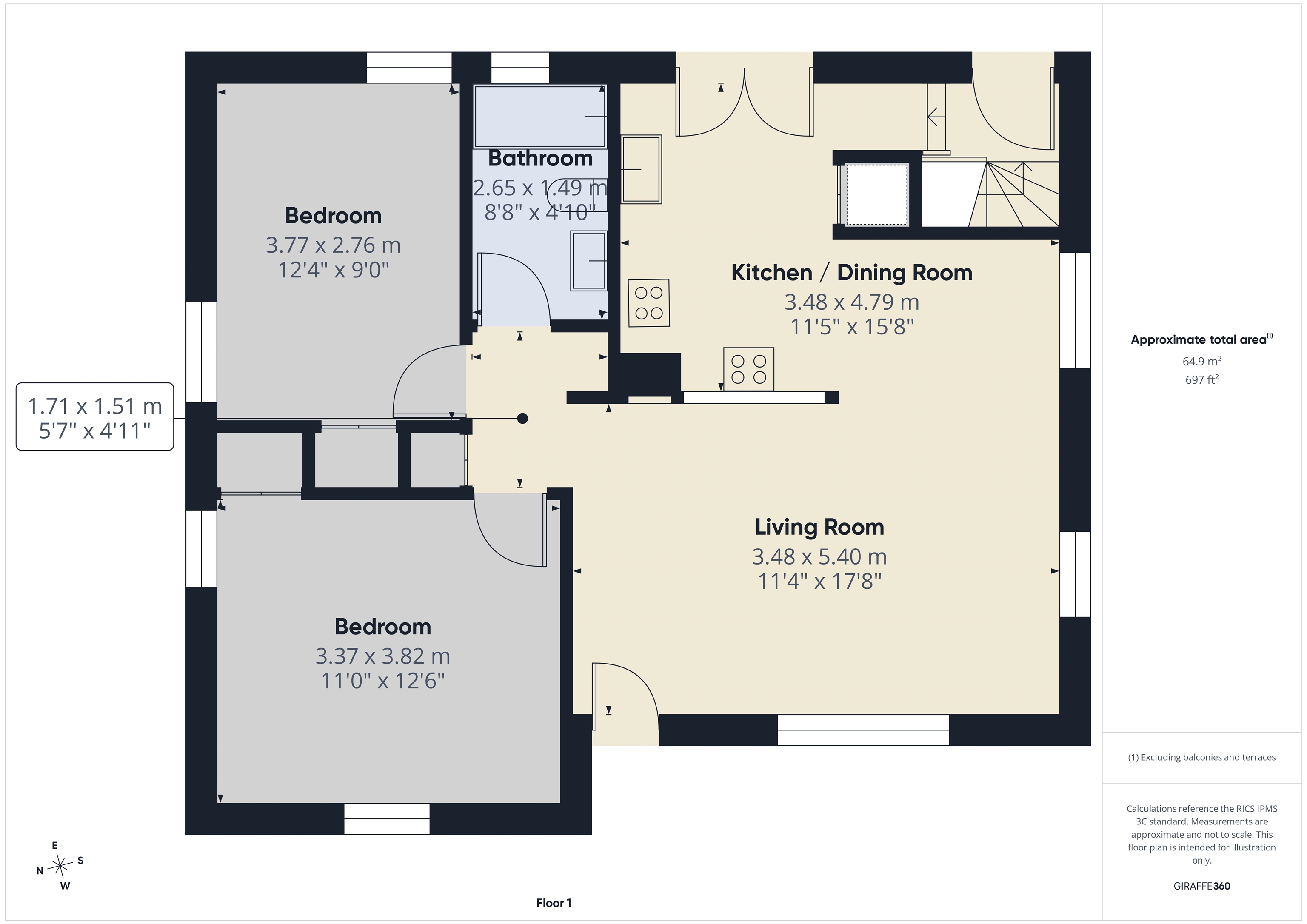 42nd image of 10012 N Andrew St, Spokane, WA 99218 | MLS# 202623212